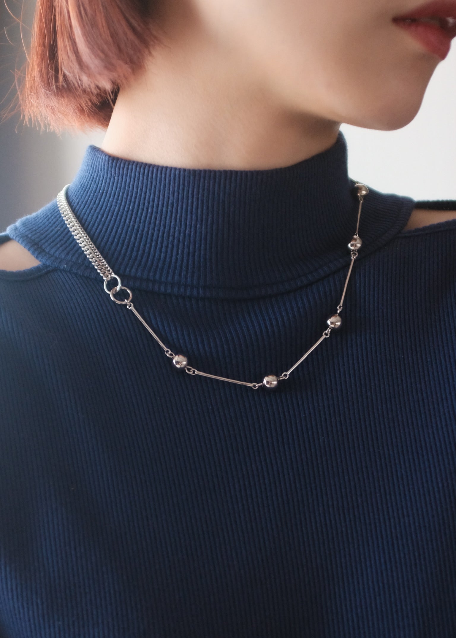 Bubble Layers Necklace